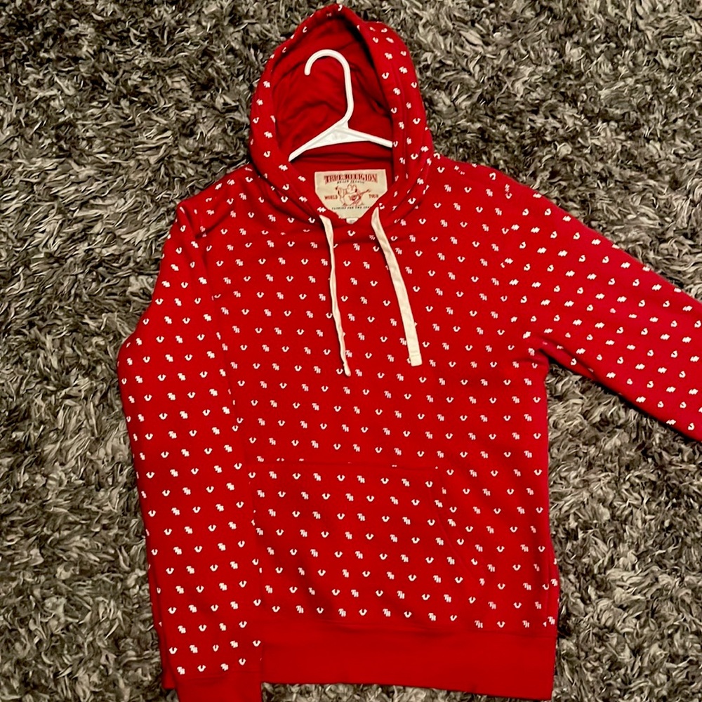 True Religion Monogram Pullover Hoodie